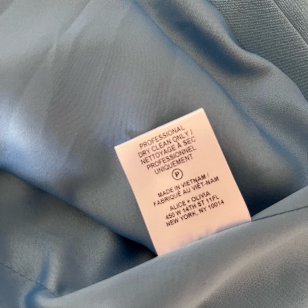Alice + Olivia Light Blue Blazer & Shorts Set - Picture 11 of 13